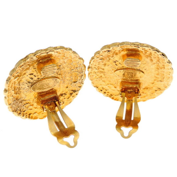 CHANEL Gold Earrings - Picture 3 of 4